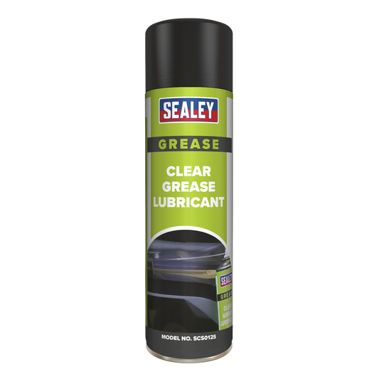 Clear Grease Lubricant 500ml - Pack of 6