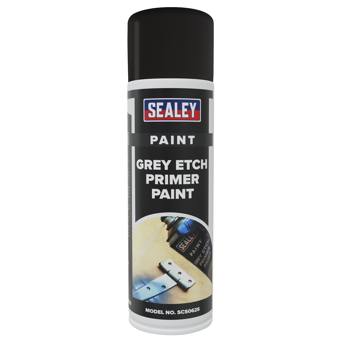 Etch Primer Paint 500ml, Grey - Pack of 6