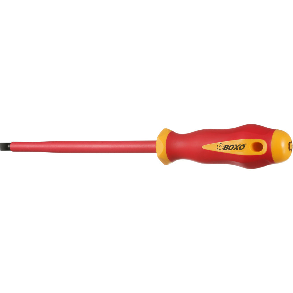 BOXO VDE 1000V Slotted Screwdriver - Size Options
