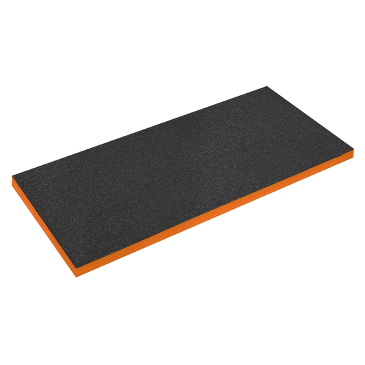 Easy Peel Shadow Foam® 1200 x 550 x 50mm - Orange/Black