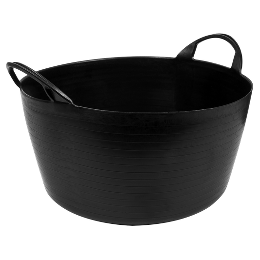 Heavy-Duty Flexi Tub 30L - Black