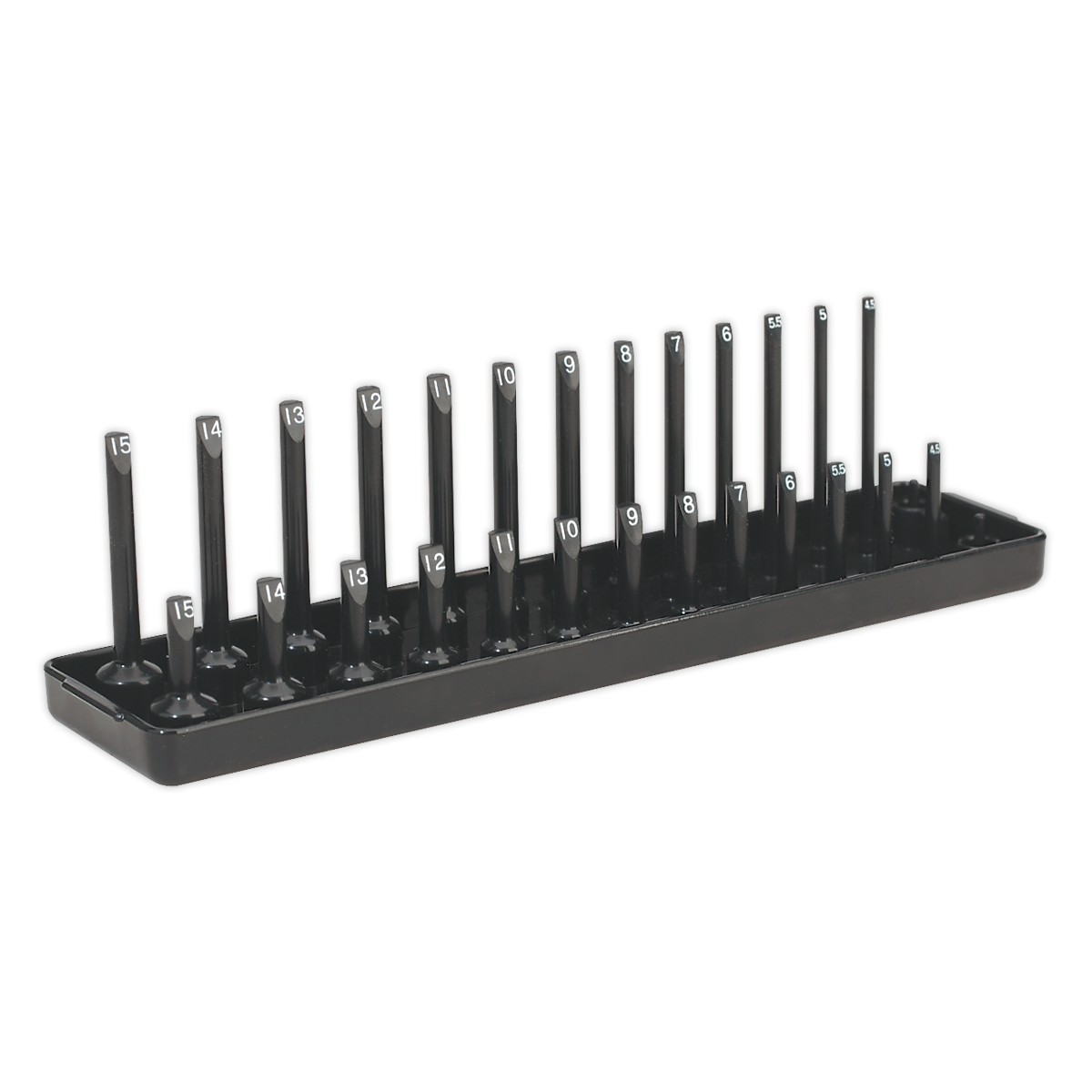 Premier Socket Holder 1/4"Sq Drive 4-15mm