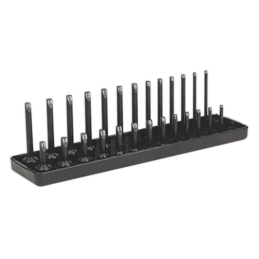 Premier Socket Holder 1/4"Sq Drive 4-15mm