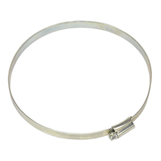 Zinc Plated Hose Clip 140-160mm - Pack of 10