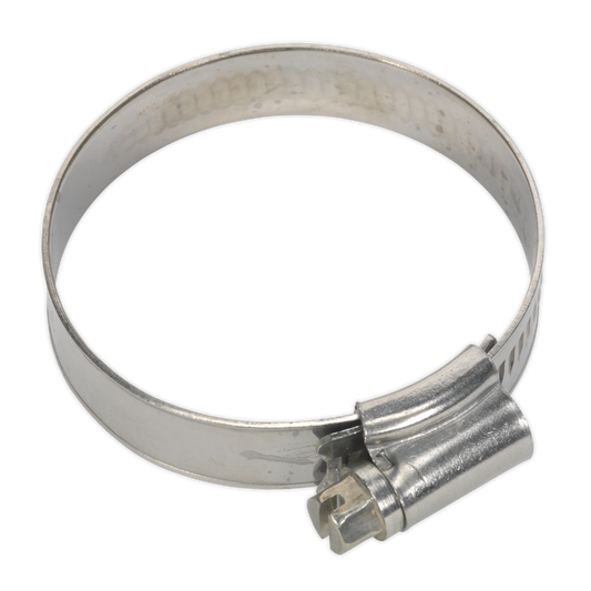 Stainless Steel Hose Clip 35-51mm - Pack of 10