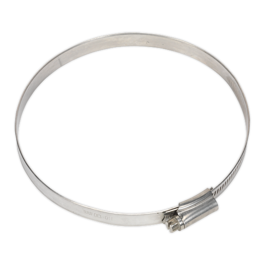 Stainless Steel Hose Clip 110-130mm - Pack of 5