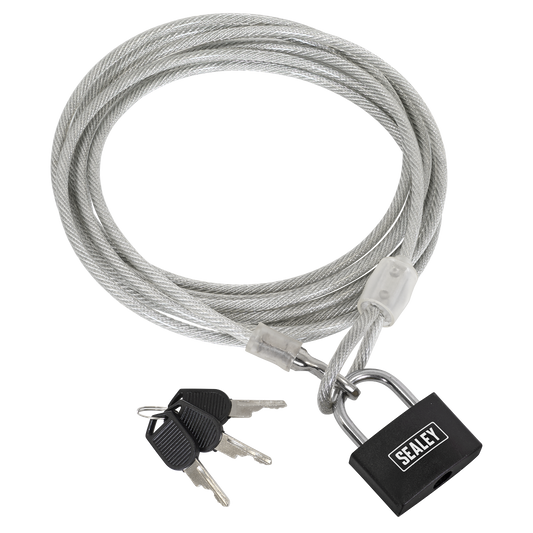 Motorcycle Cable Lock 3m