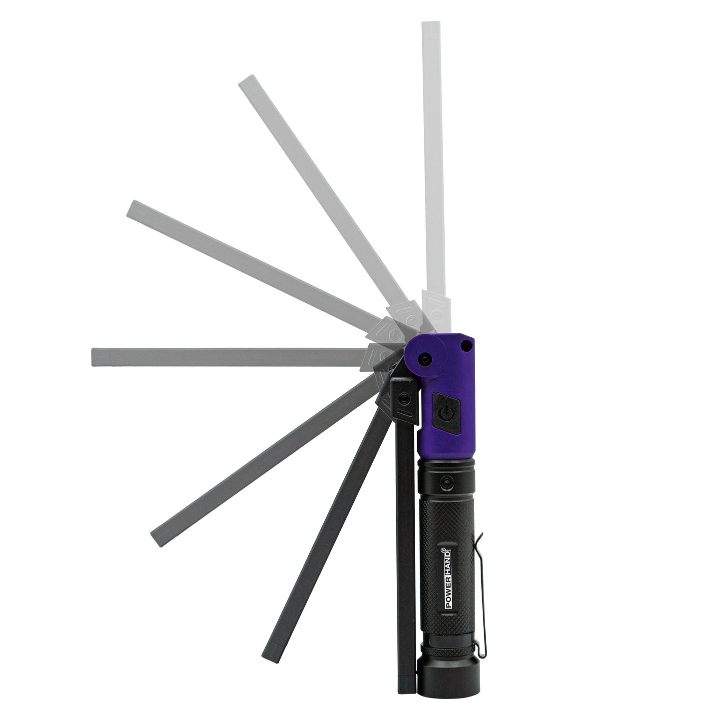 POWERHAND 800 Lumen Slimline Folding Work Lamp with UV Function