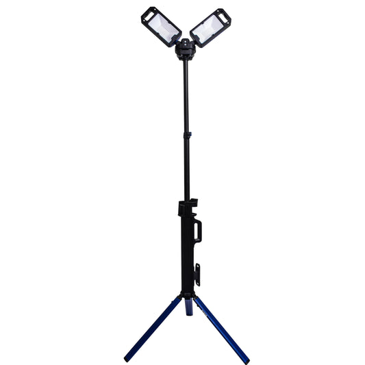POWERHAND 5000 Lumen Rechargeable Tripod Flood Light
