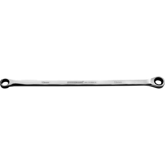 POWERHAND XL Double Ring Ratchet/Fixed Spanner 8mm-19mm