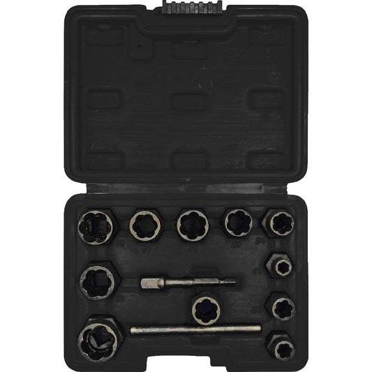 POWERHAND 13Pc 3/8" Bolt and NutGrip Extractor Set