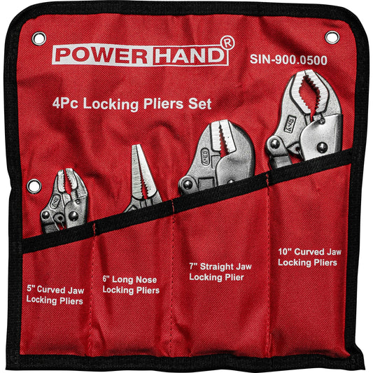 POWERHAND 6" Long Nose Locking Pliers