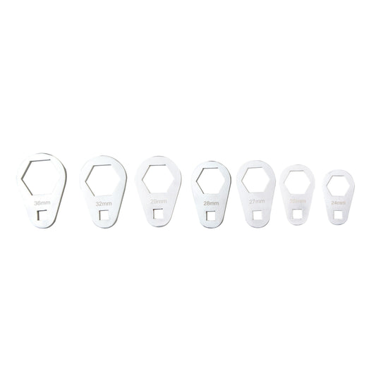 POWERHAND 7Pc Oil Filter Housing Offset Wrench Set