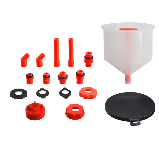 POWERHAND 18Pc Spill-Free Coolant Fill Funnel