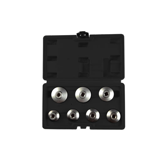 POWERHAND 7Pc Oil Filter Cap Wrench Set