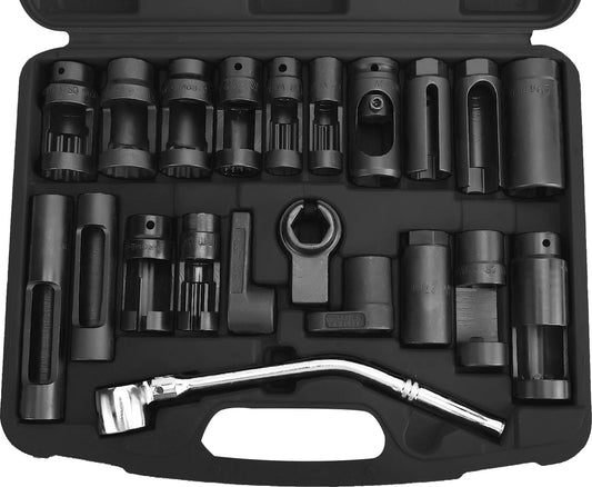 POWERHAND 21Pc Oxygen Sensor Socket Set