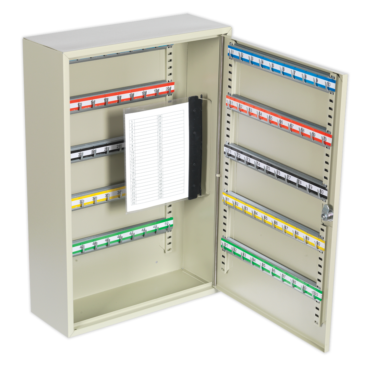 Deep Key Cabinet 100 Key Capacity