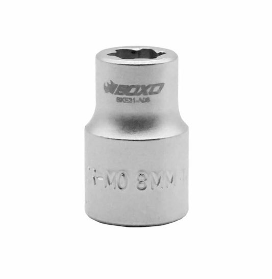 BOXO 3/8" Anti-Slip Sockets - Size Variations Available