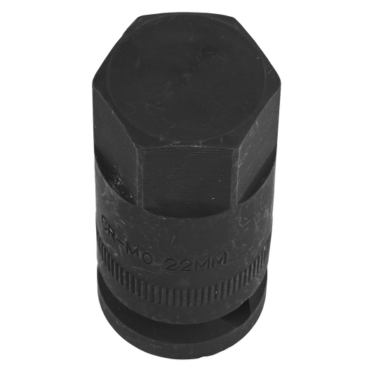 Motorcycle Spindle Socket 1/2"Sq Drive H22