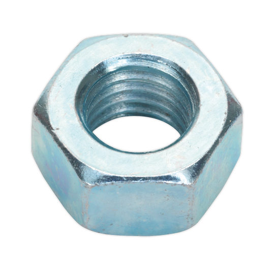 Zinc Plated Steel Nut M12, DIN 934 - Pack of 25