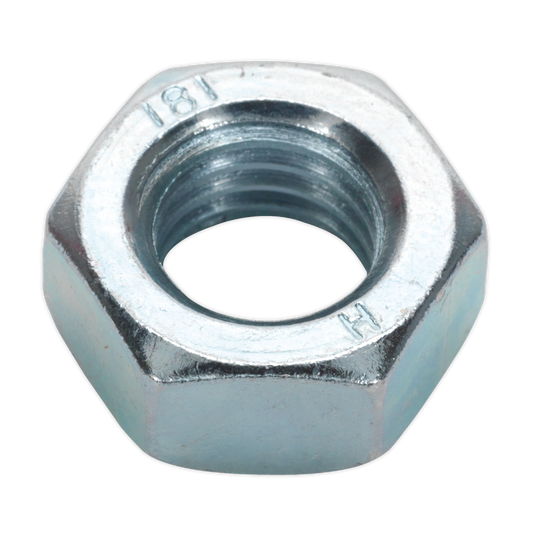Zinc Plated Steel Nut M14, DIN 934 - Pack of 25