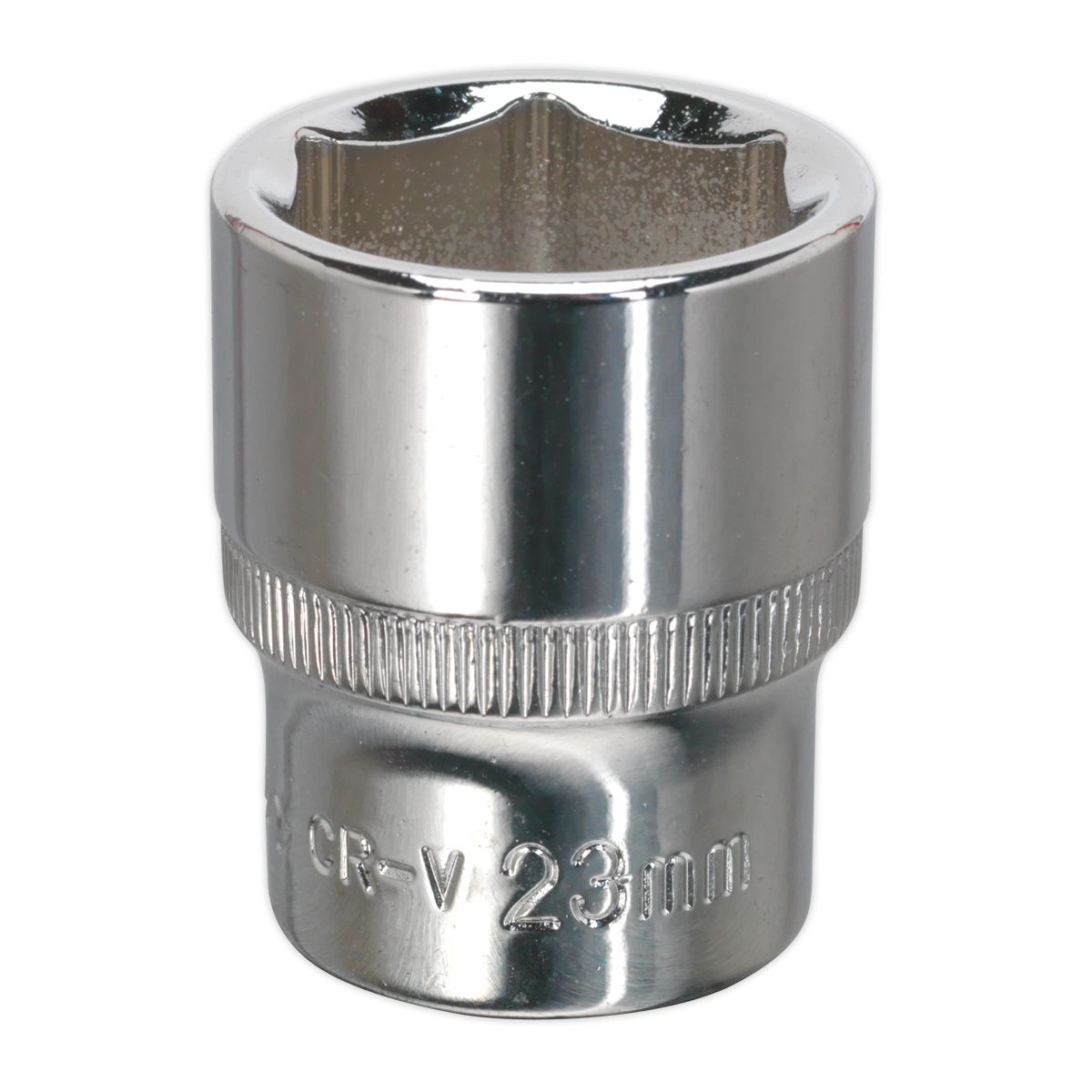 Premier Fully Polished Socket 1/2"Sq Drive 23mm