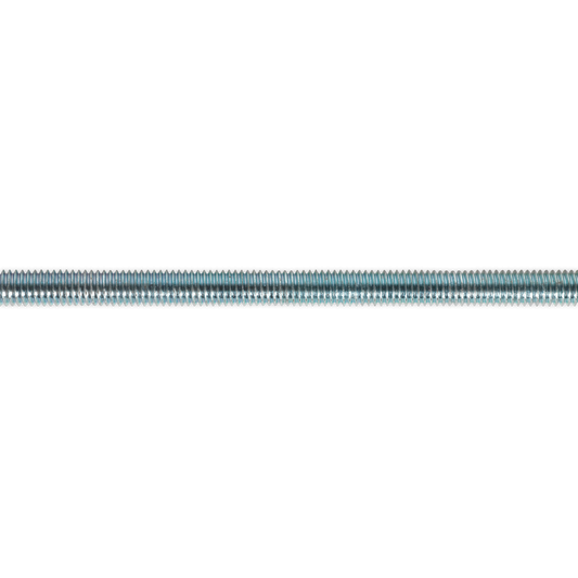 Zinc Plated Threaded Rod M6 x 1m - Pack of 5