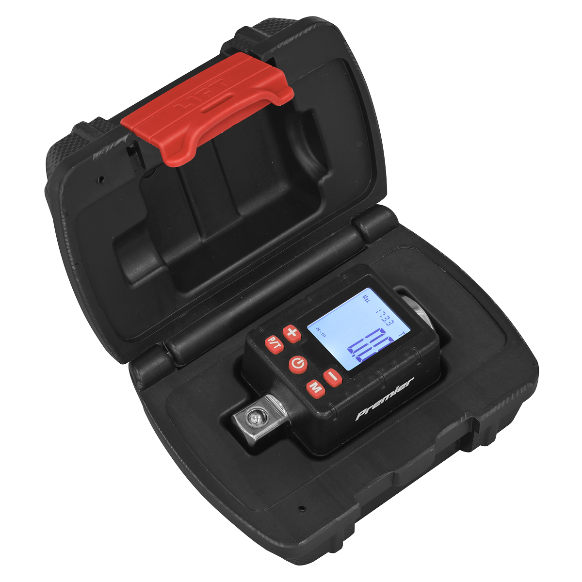 Digital Torque Adaptor 1/2"Sq Drive 40-200Nm(29.5-147.5lb.ft)
