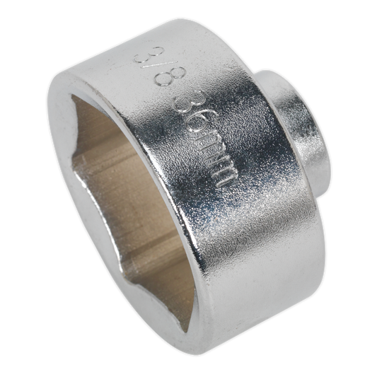 Low Profile Oil Filter Socket 3/8"Sq Drive 36mm