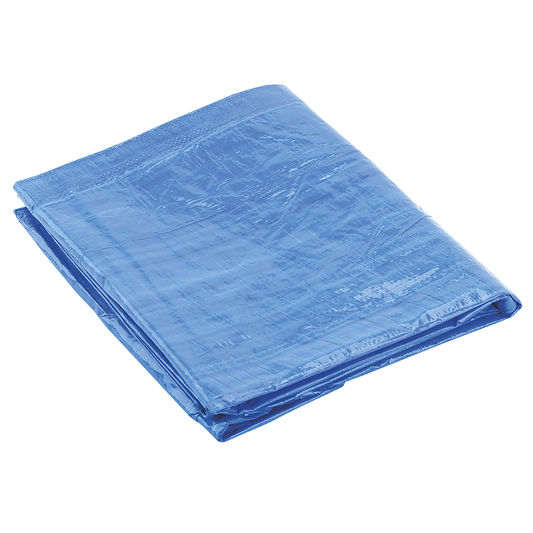 Tarpaulin 3.05 x 3.66m - Blue