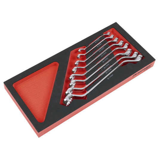 Premier Deep Offset Spanner Set with Tool Tray 8pc