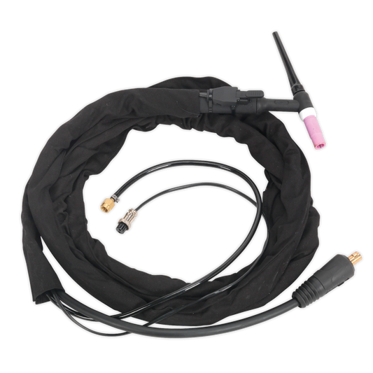 TIG Inverter Welding Torch with Push-Button 16mm²