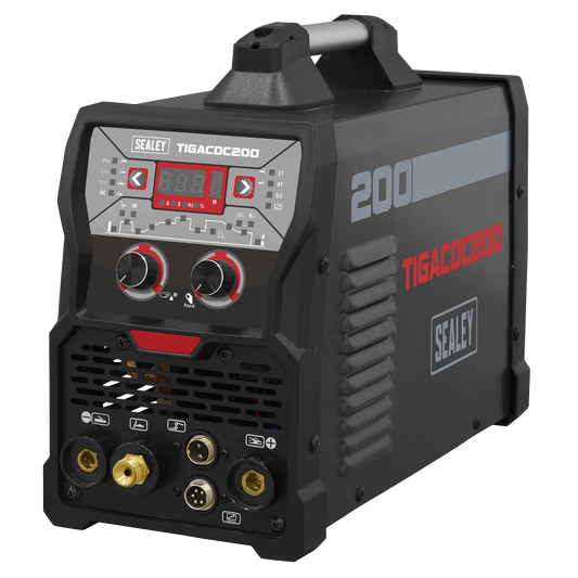 200A TIG/MMA AC/DC Pulse Inverter Welder 230V
