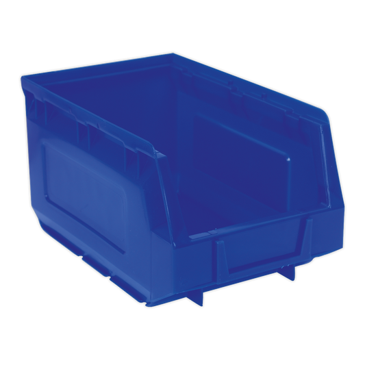 Plastic Storage Bin 150 x 240 x 130mm, Blue - Pack of 38