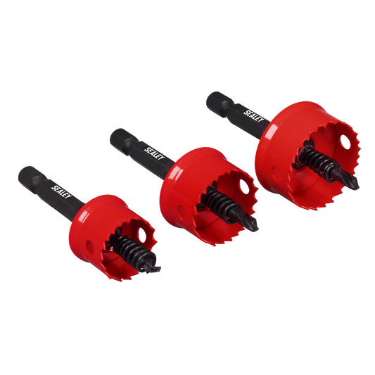 Thin Wall Hole Saw Set 3pc