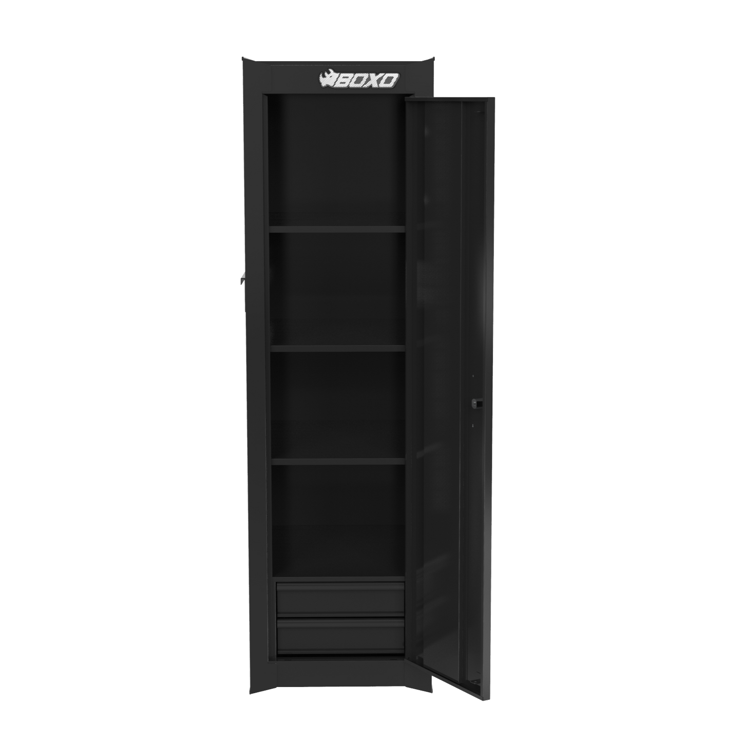 BOXO Full Height Side Locker - Black