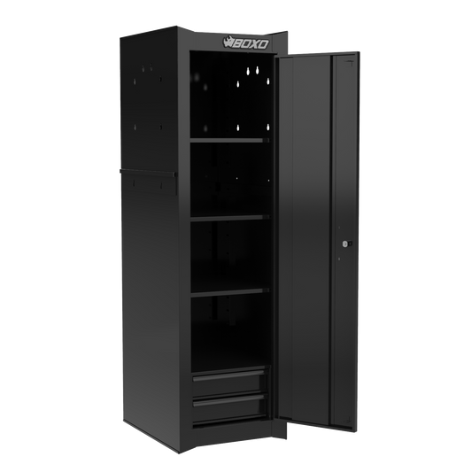 BOXO Full Height Side Locker - Black
