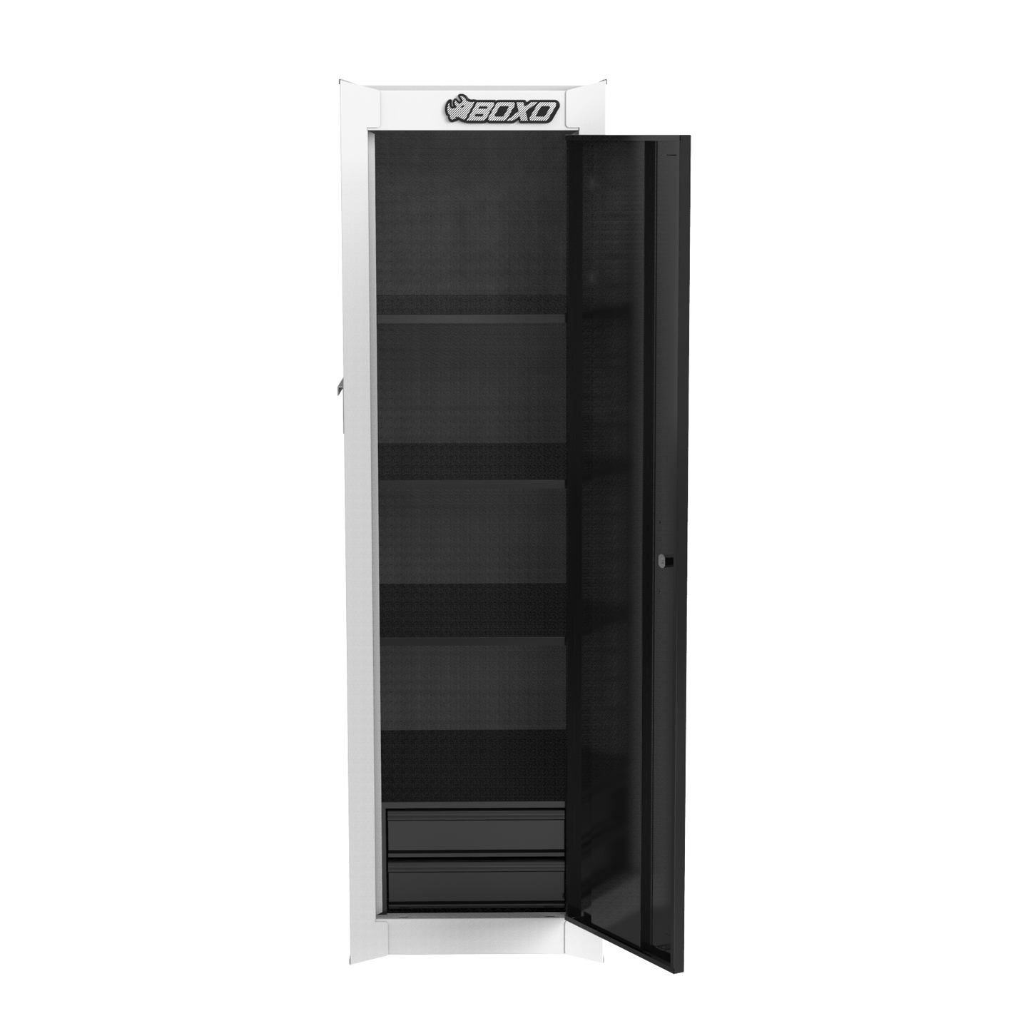 BOXO Full Height Side Locker - White