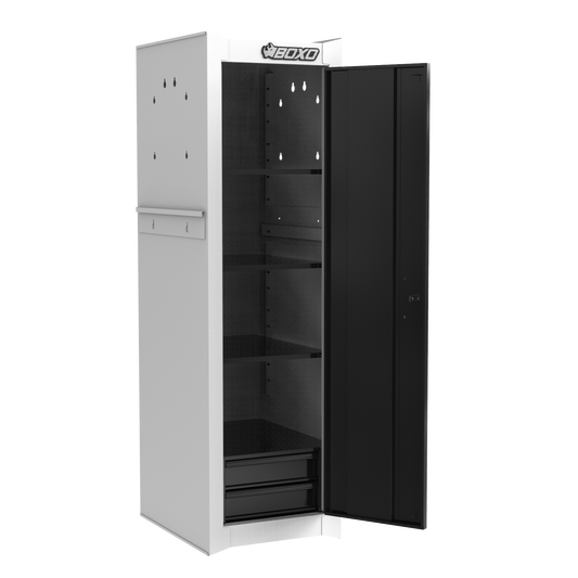 BOXO Full Height Side Locker - White