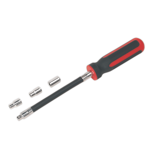 Premier Flexible Hose Clip Nut Driver Set 4pc