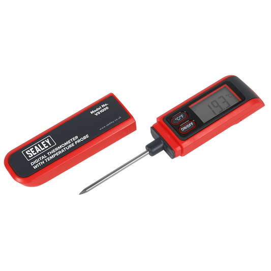 Digital Thermometer with Temperature Probe