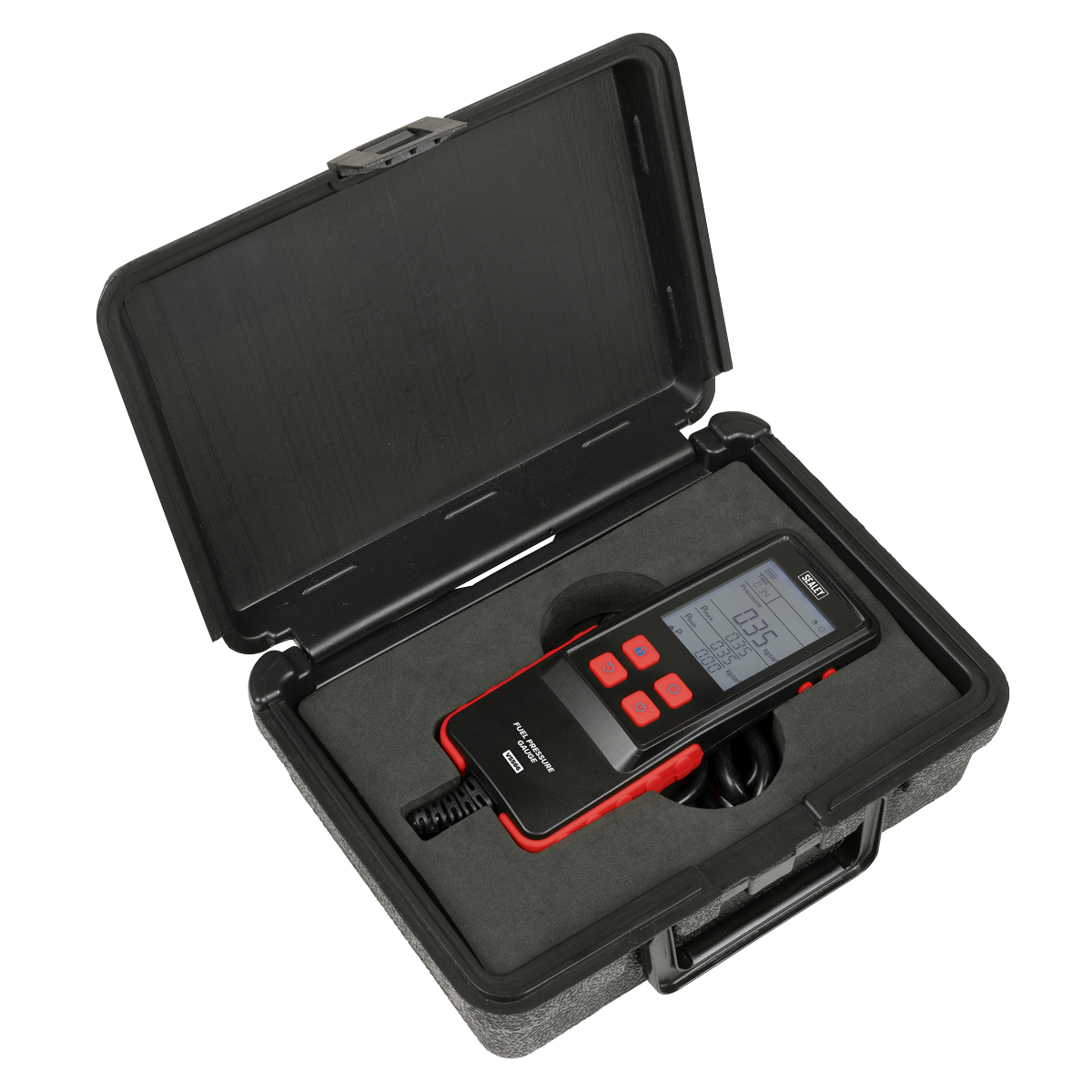Digital Fuel Injection Pressure Test Kit for GDI Fuel Circuits 6pc