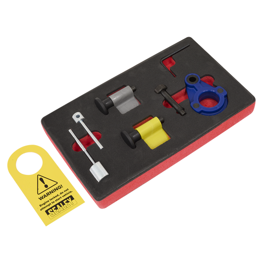 Diesel Engine Timing Tool Kit 1.2D/1.4D/1.6D/2.0D - for VAG, Ford & Mitsubishi - Belt Drive