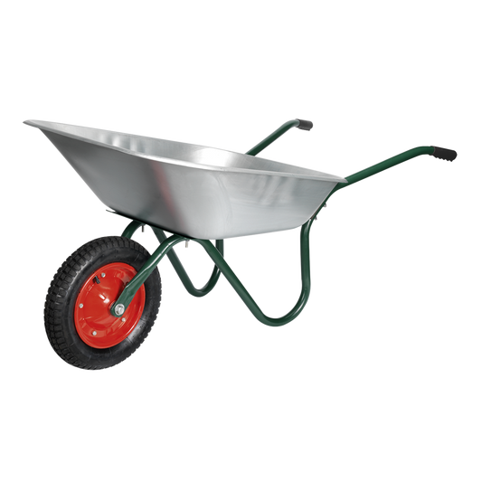 Wheelbarrow 65L Galvanized
