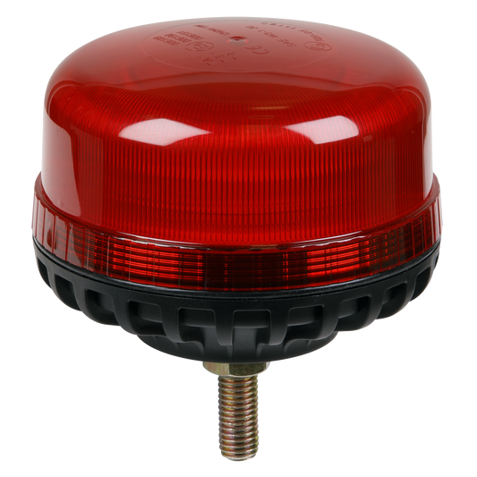 Warning Beacon with 12mm Bolt Fixing 36W SMD LED 12/24V - Red
