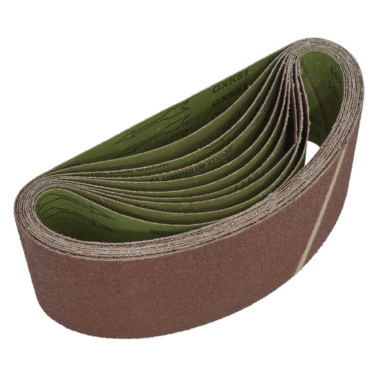 Worksafe® 100 x 610mm Sanding Belt 40Grit - Pack of 10