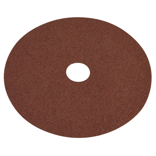 Worksafe® 115mm Fibre Backed Sanding Disc 40Grit - Pack of 25