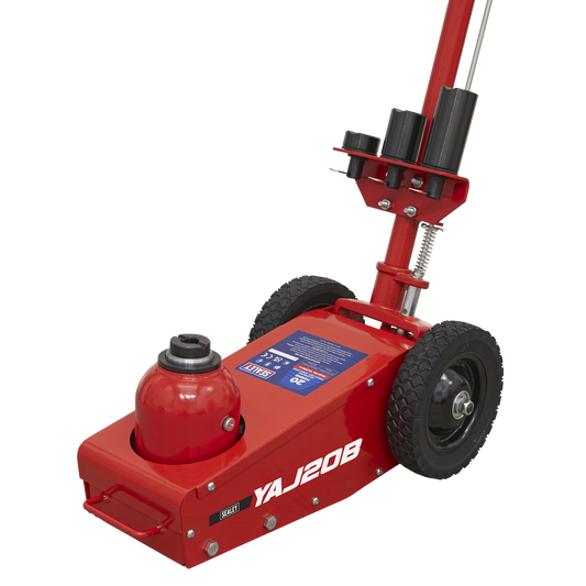 Air Operated Single Stage Trolley Jack 20 Tonne