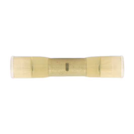 Cold Seal Butt Connector 5.9mm, Yellow - Pack of 10